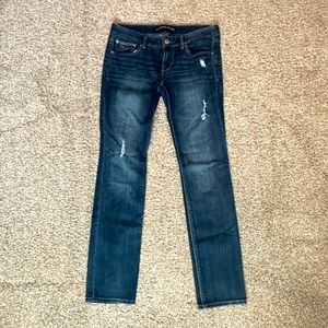 Express, Skinny Stella Low Rise Jeans, size 8R